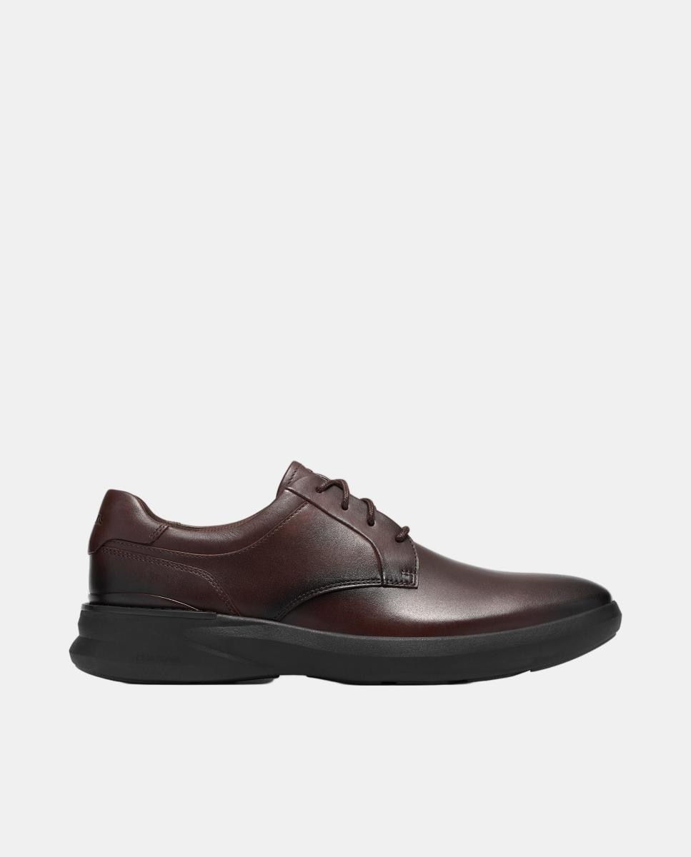 Imagem 0 de Sapatos de Atacadores em Pele com Sola de Borracha
