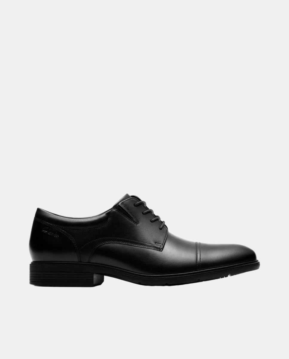 Imagem 0 de Sapatos de Atacadores em Pele com Sola de Borracha