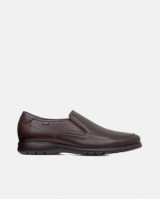 Imagen 0 de Zapato mocasin de hombre en piel