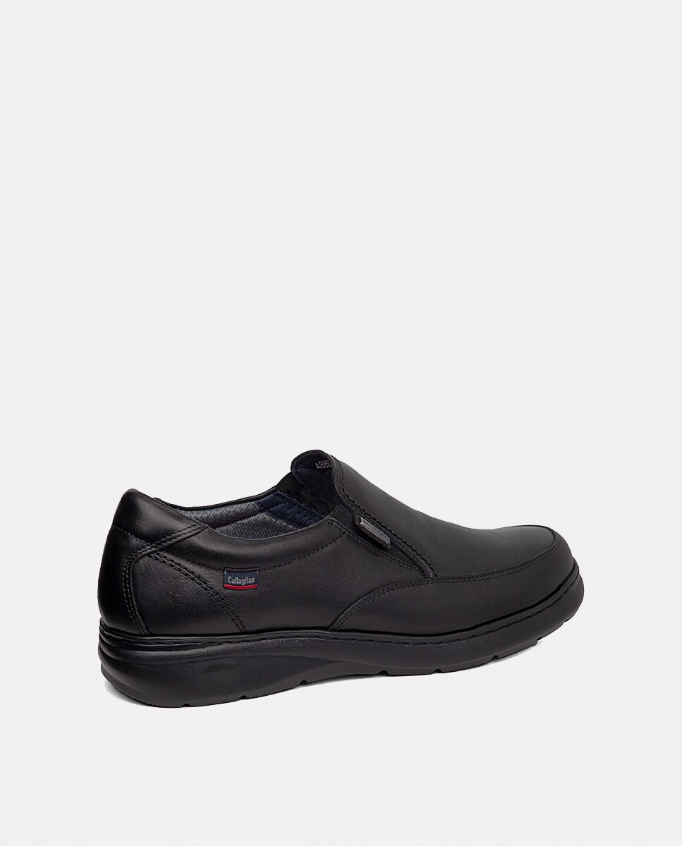 Mocassins em Pele Resistentes à Água Castanho-escuro-3