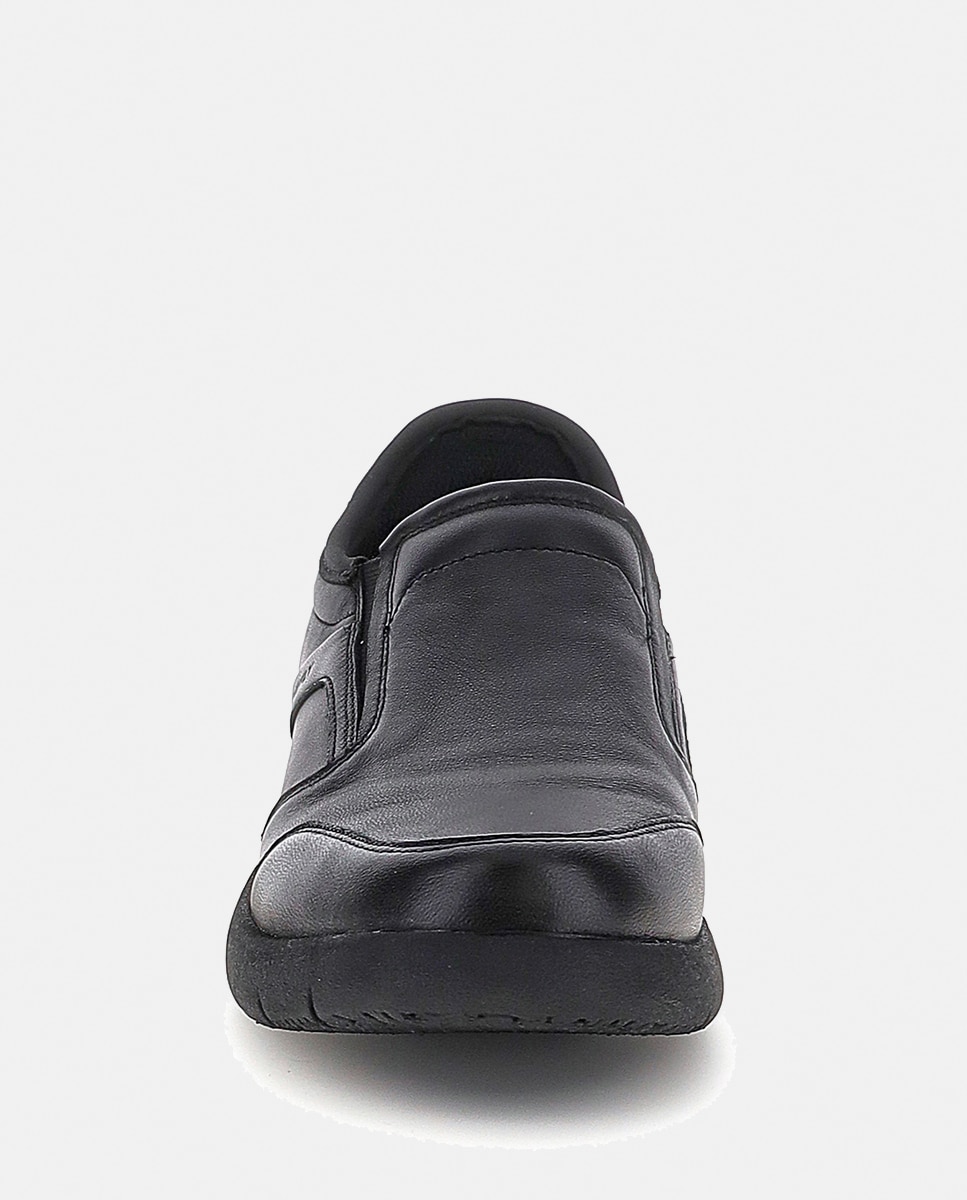 Mocassins com Elásticos Preto-4