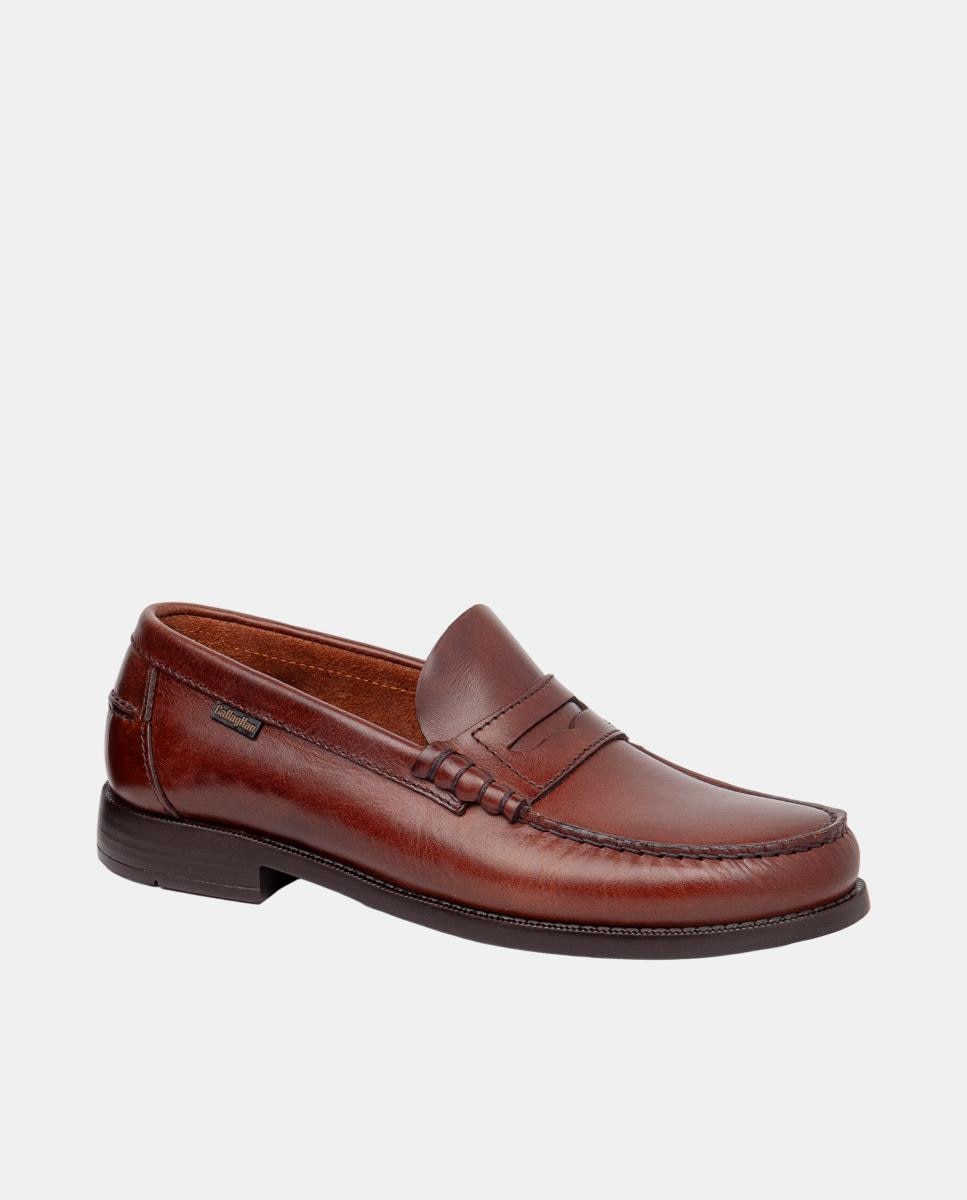 Mocassins em Pele com Travessão Couro-2