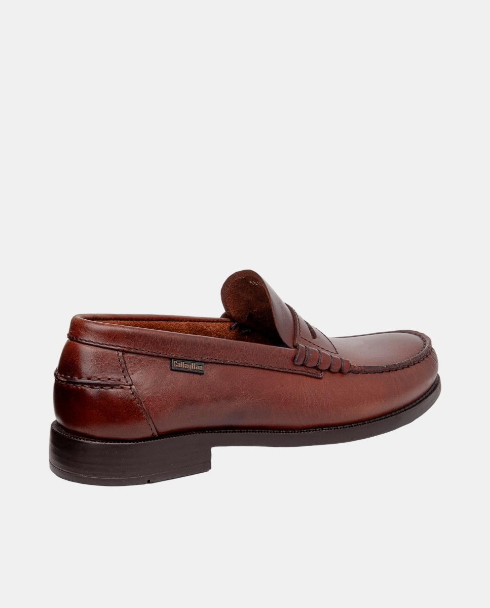 Mocassins em Pele com Travessão Couro-3