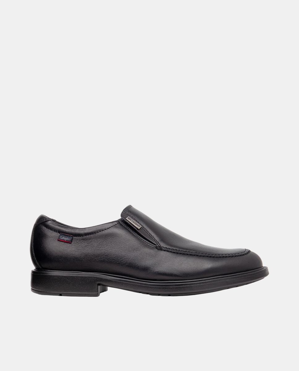 Imagem 0 de Sapatos Tipo Mocassins em Pele