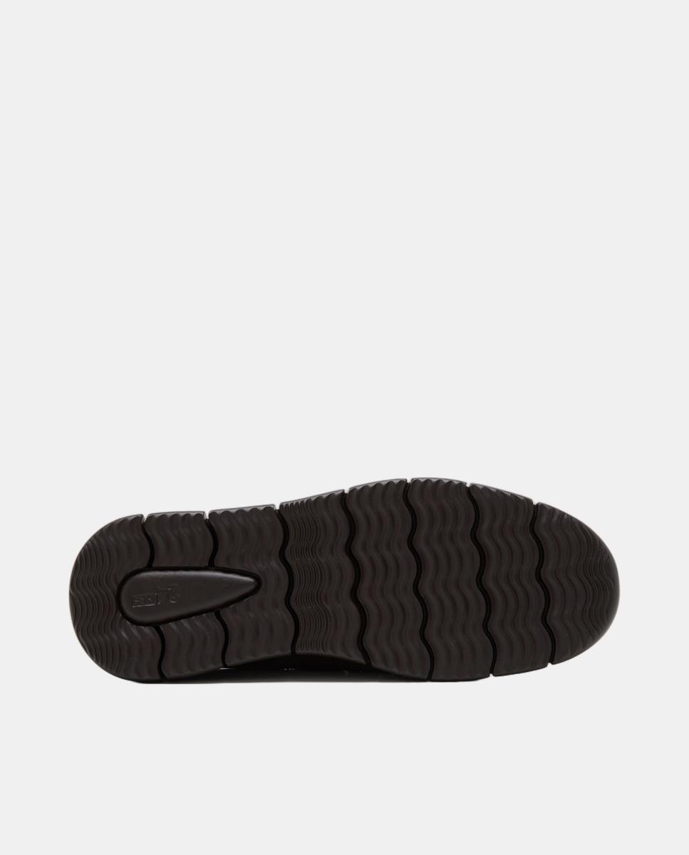 Mocassins Slip On em Napa Castanho-escuro-4