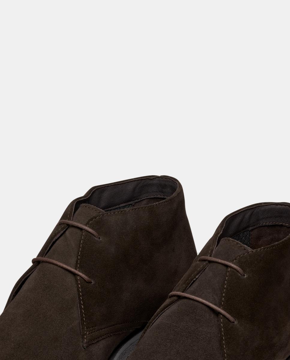 Botins Mid Cut Versáteis Castanho-escuro-7