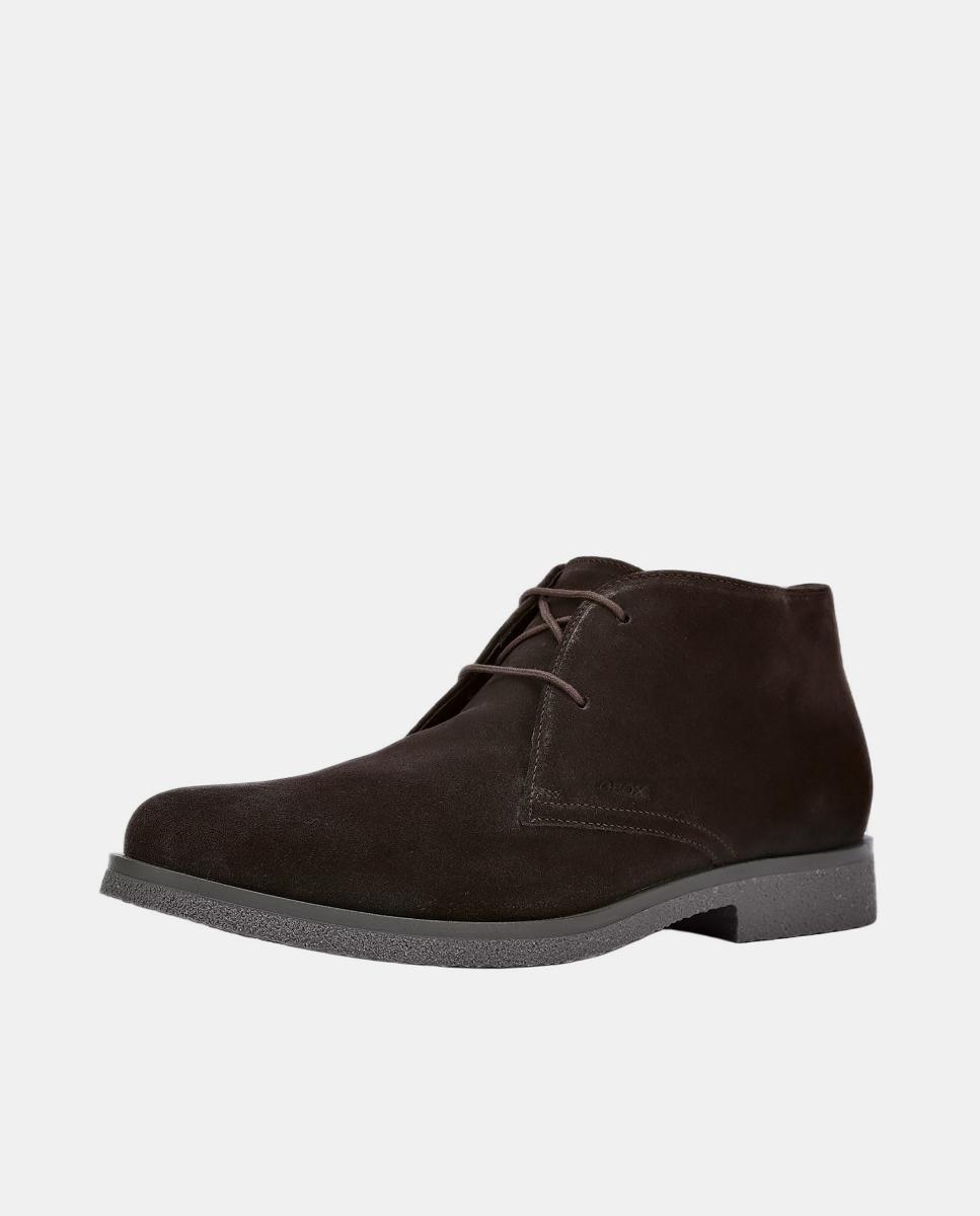 Botins Mid Cut Versáteis Castanho-escuro-8