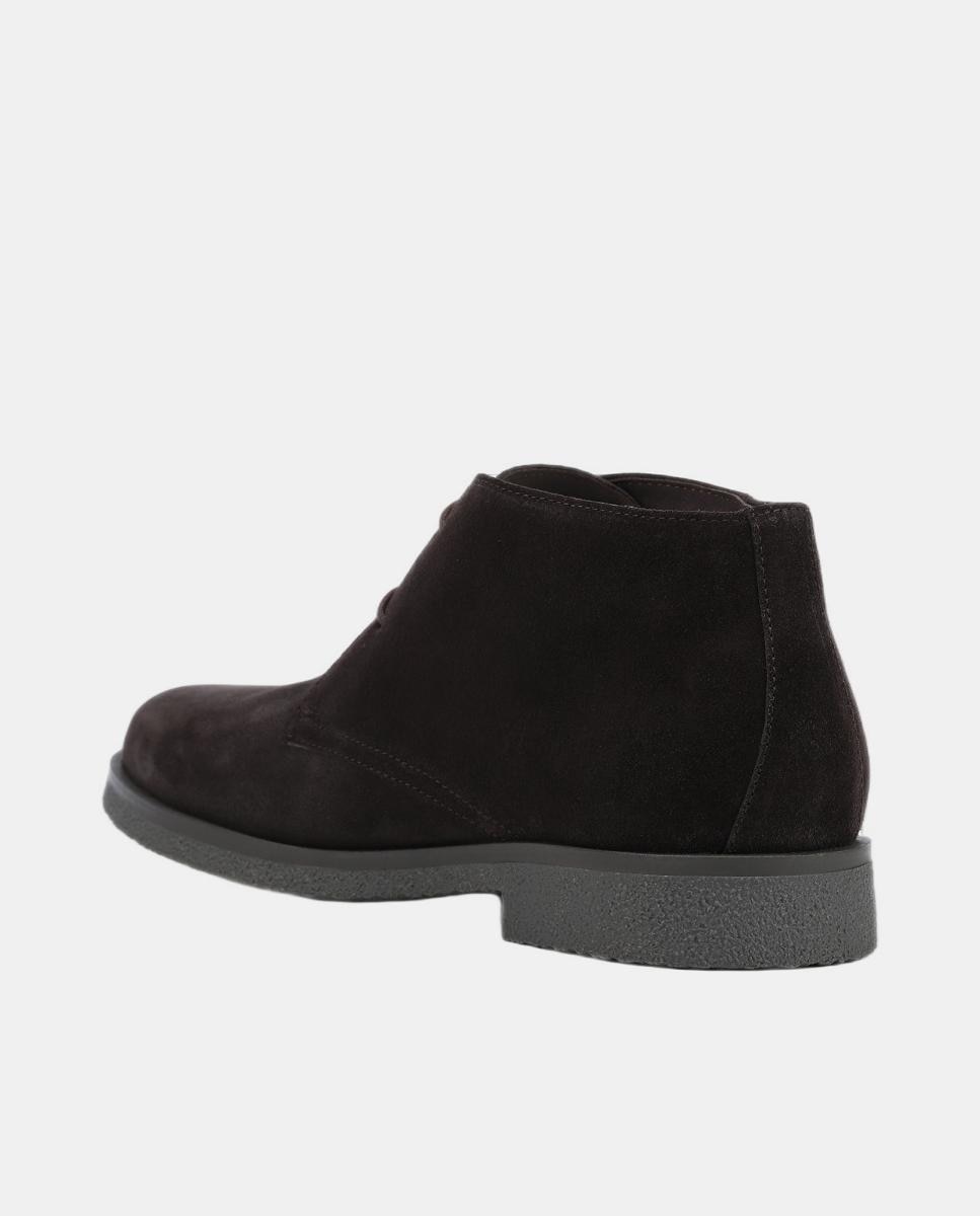Botins Mid Cut Versáteis Castanho-escuro-10