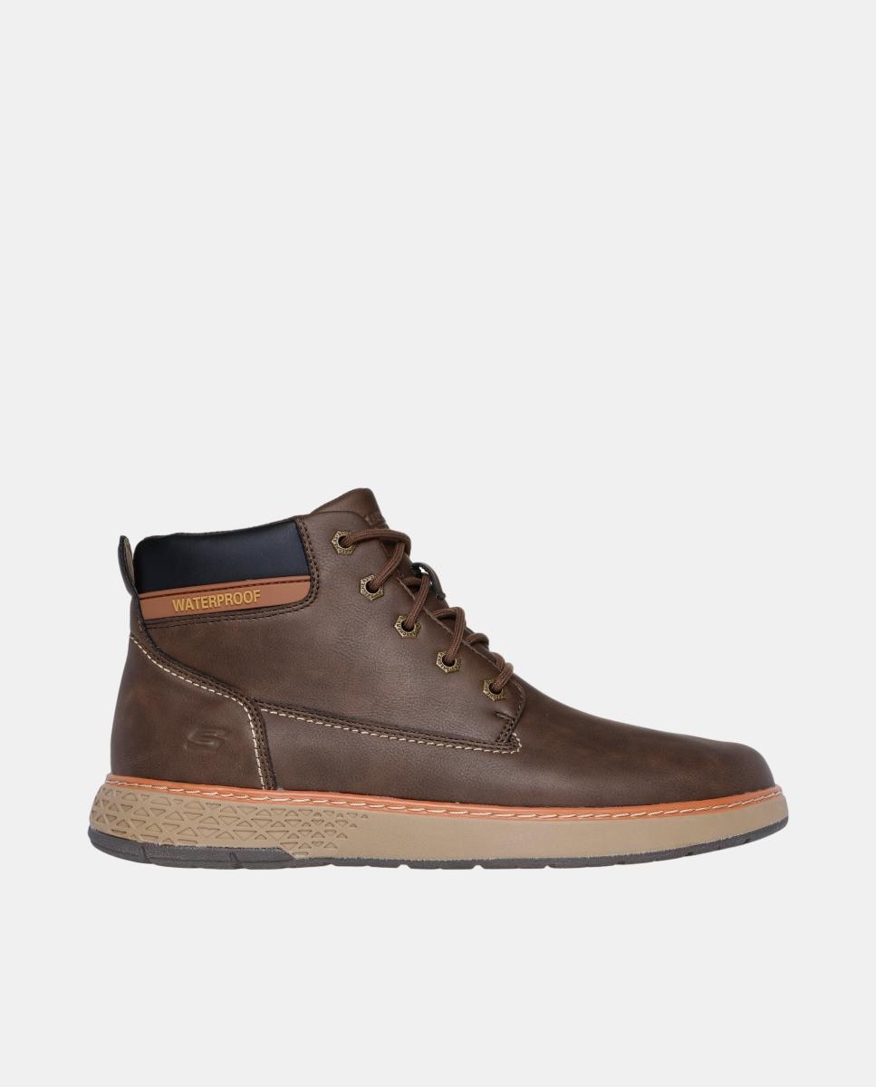 Bota casual waterproof - Skechers - Marrón oscuro Marrón oscuro-1