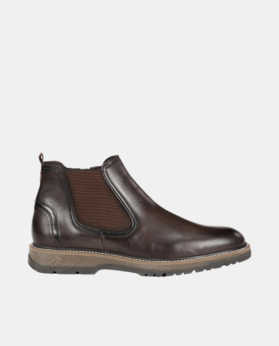 Imagem 0 de Botas em Pele com Elásticos