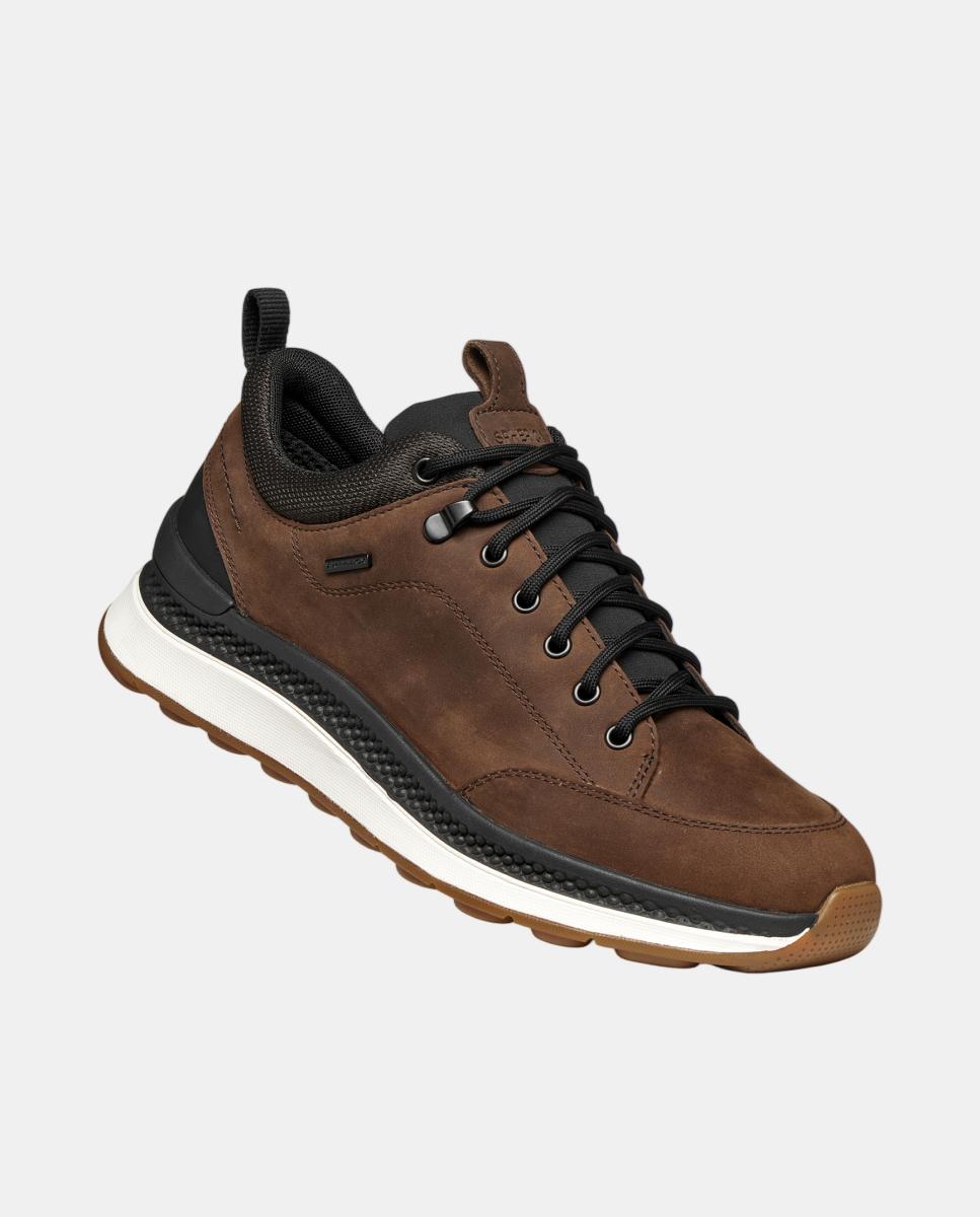 Botins Desportivos com Sola Amortecida e Impermeável Castanho-escuro-5