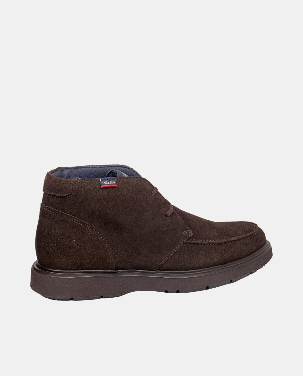 Botins em Camurça com Atacadores Castanho-3