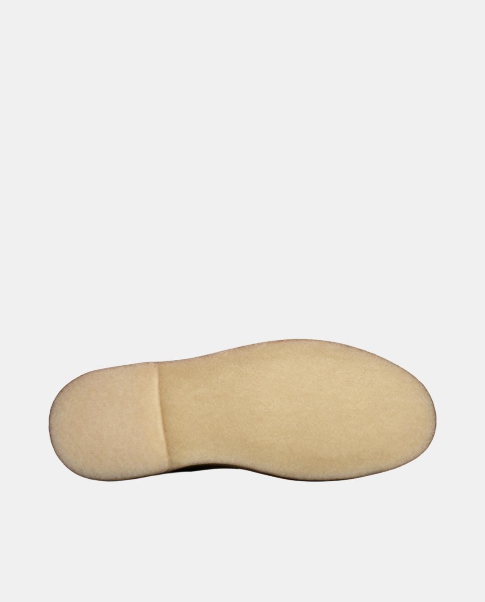 Desert Boot em Croute com Fecho de Atacadores Castanho-escuro-3
