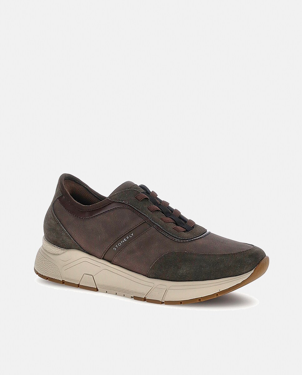 Sapatilhas de Running com Atacadores Elásticos Preto-2