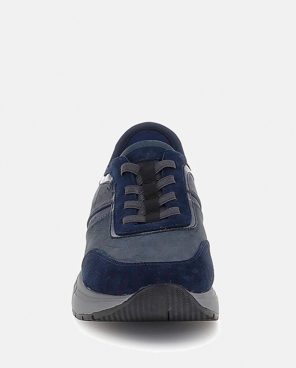 Sapatilhas de Running com Atacadores Elásticos Castanho-4