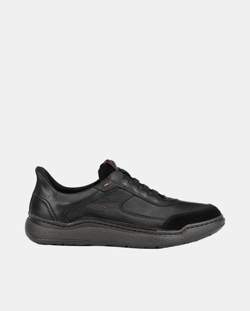 Imagem 0 de Sapatos em Pele com Elásticos e Fáceis de Calçar