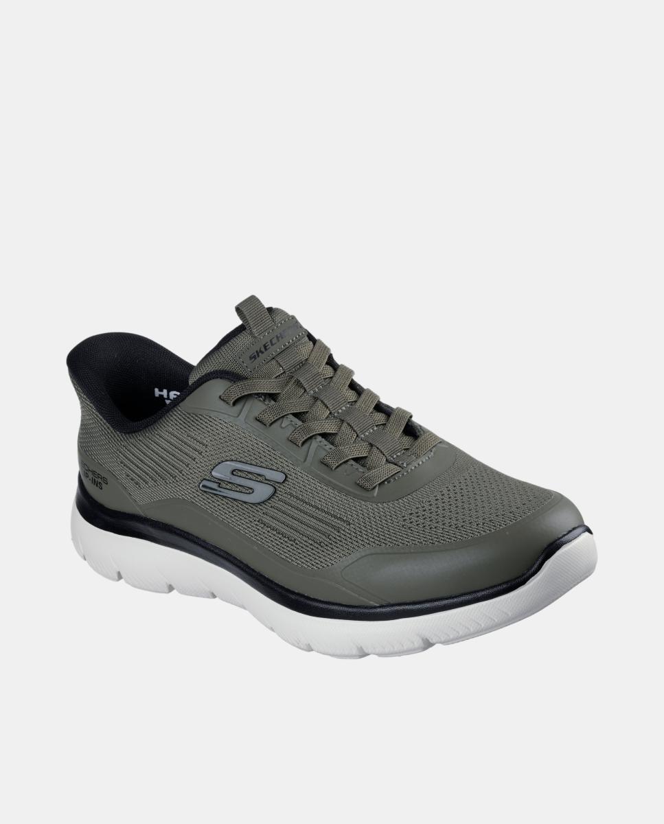 Deportivo slip ins - Skechers - Verde oscuro Verde oscuro-2