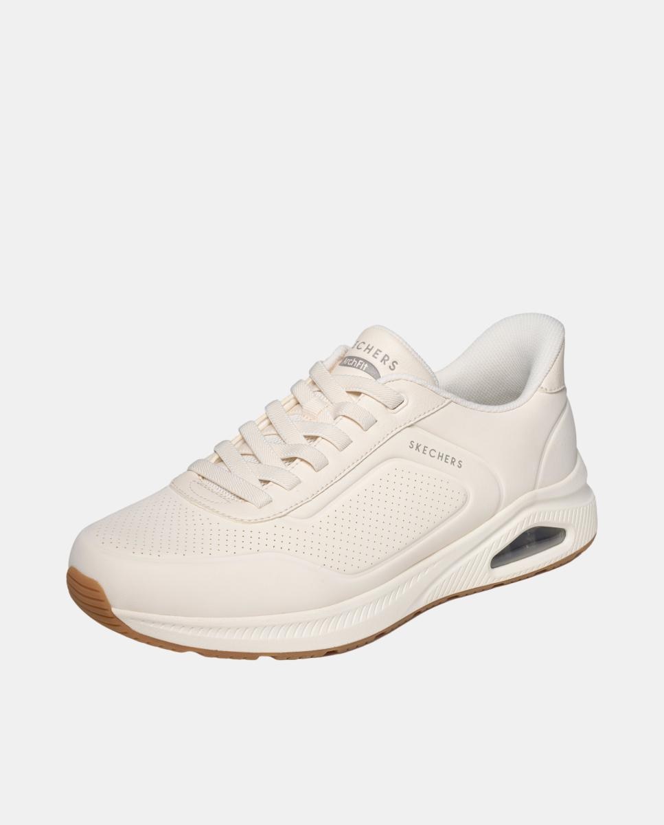 Deportivo piel con camara de aire - Skechers - Blanco Blanco-2