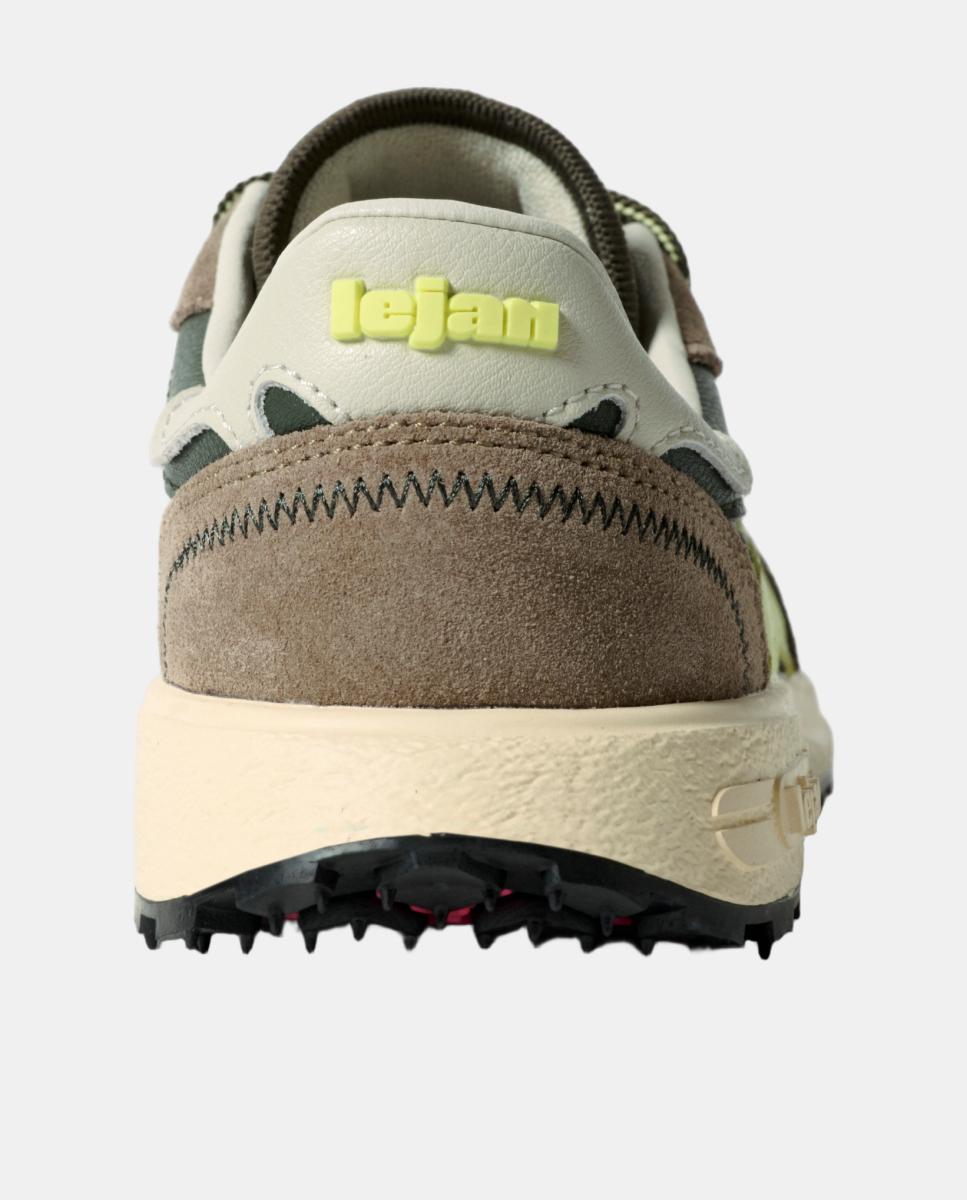 Deportiva Lejan Melrose hombre barefoot serraje - Verde Oliva Verde Oliva-3