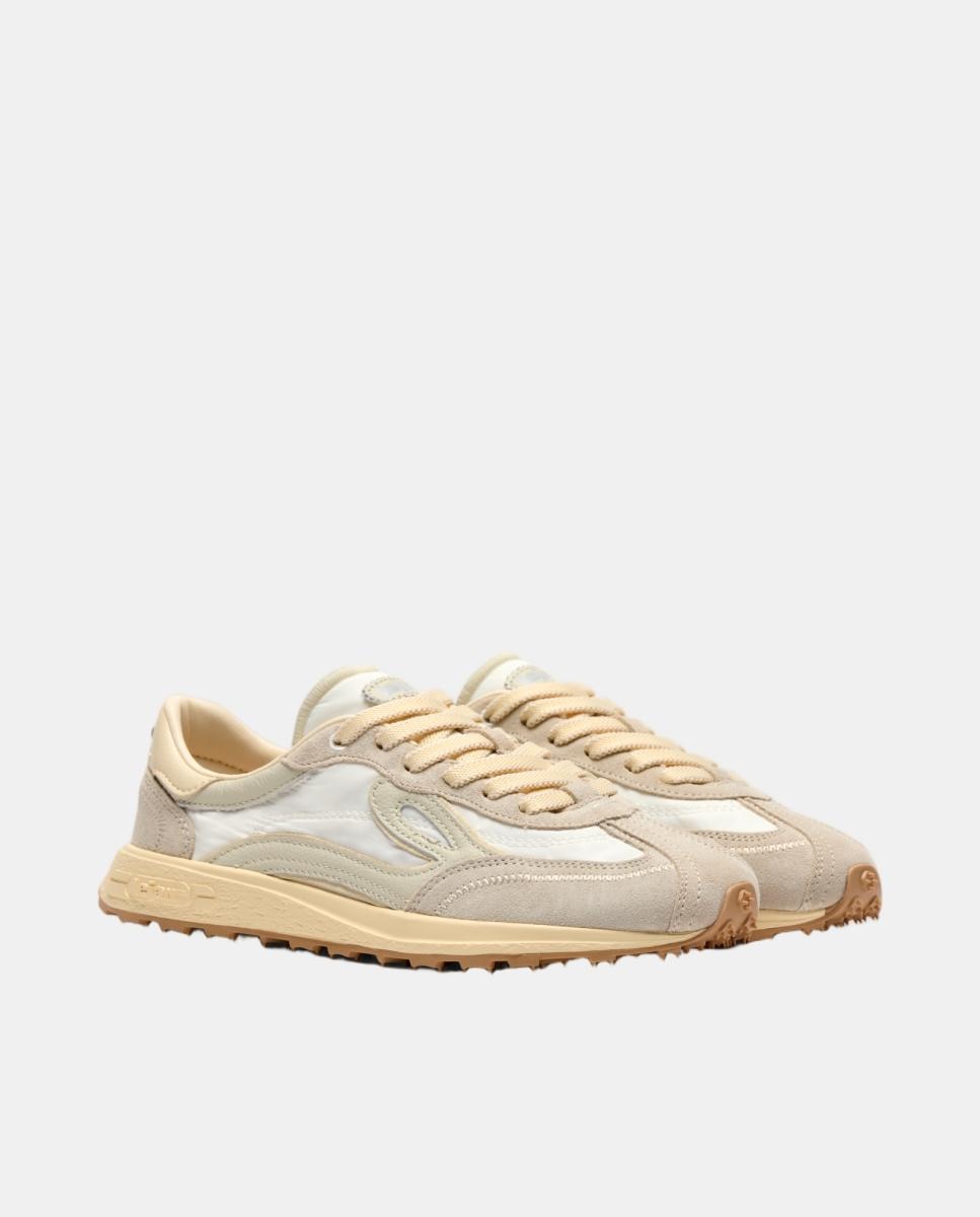 Deportiva Lejan Melrose hombre barefoot serraje - Blanco Blanco-2