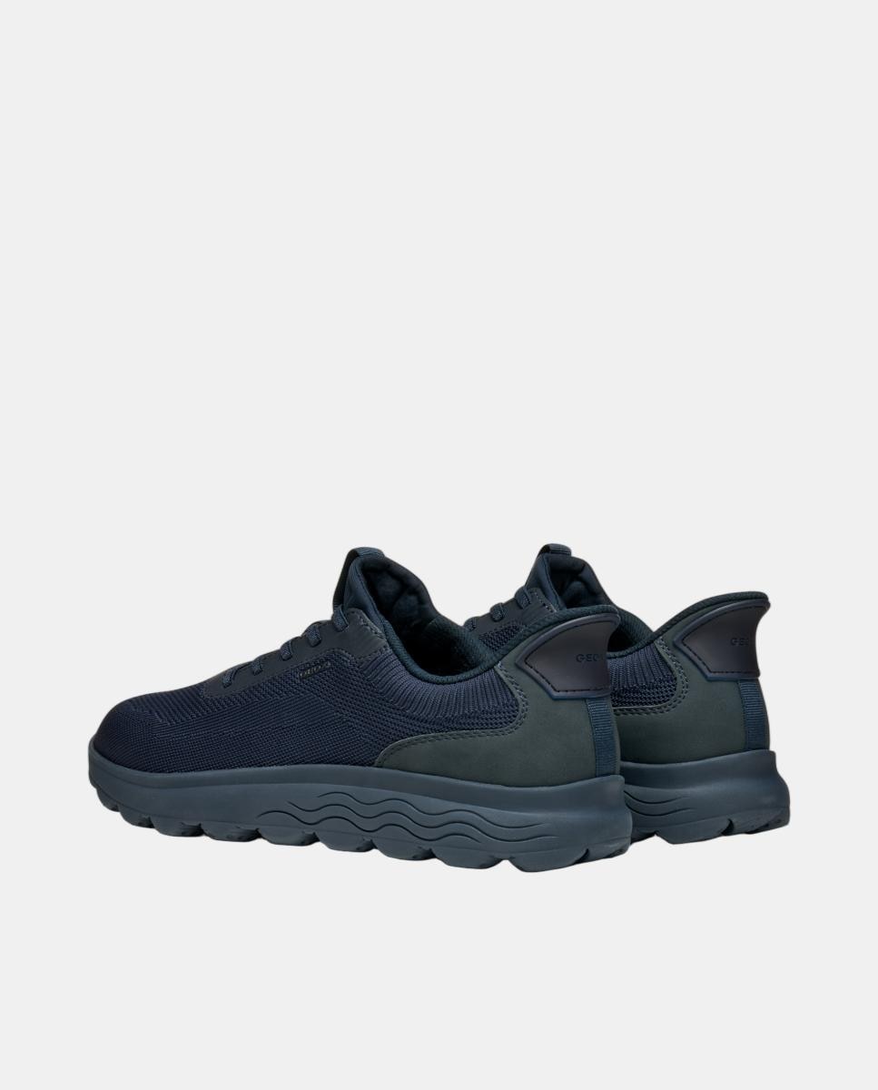 Zapatilla deportiva de caballero con calce fast-in - Geox - Azul oscuro Azul oscuro-5