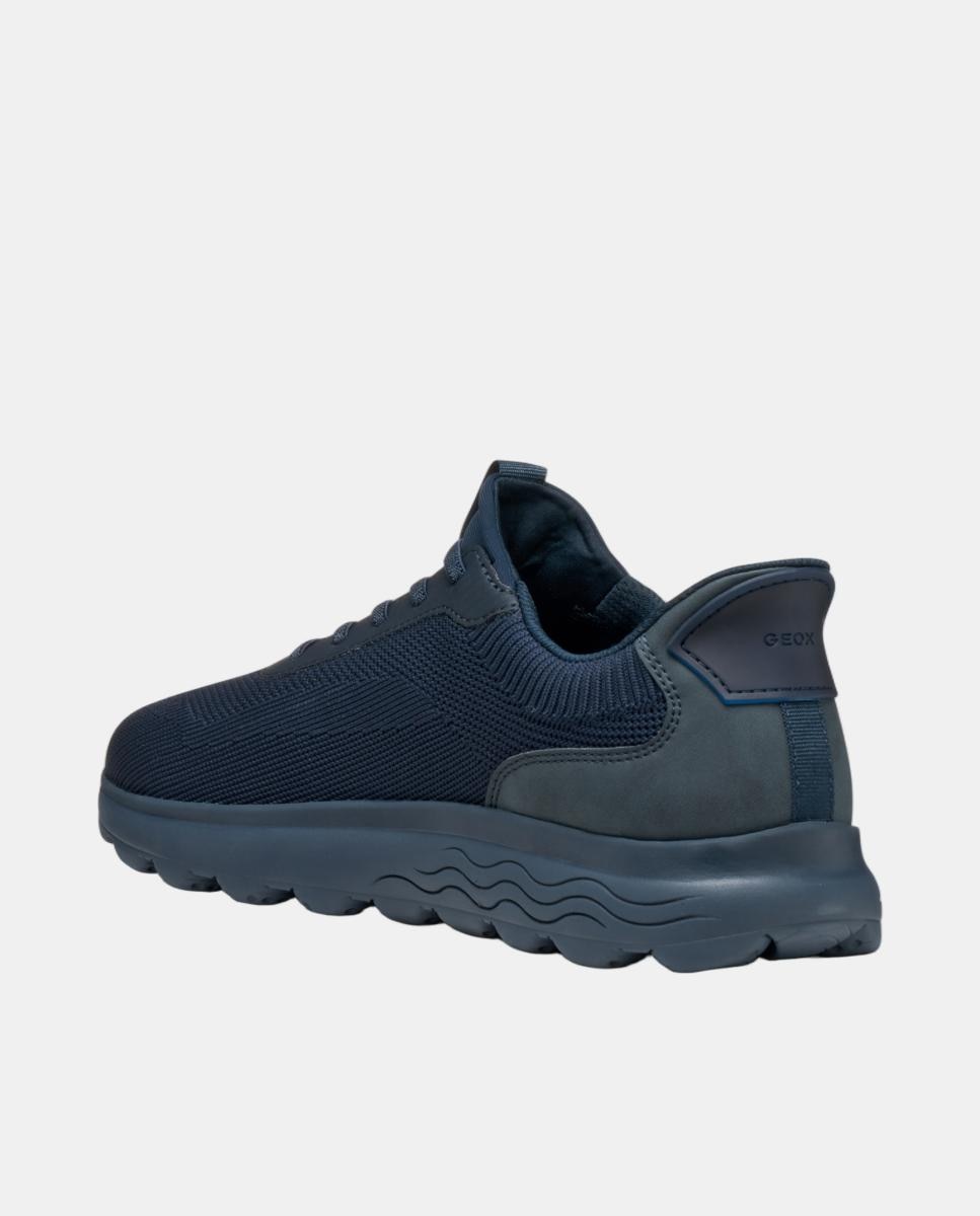 Zapatilla deportiva de caballero con calce fast-in - Geox - Azul oscuro Azul oscuro-7