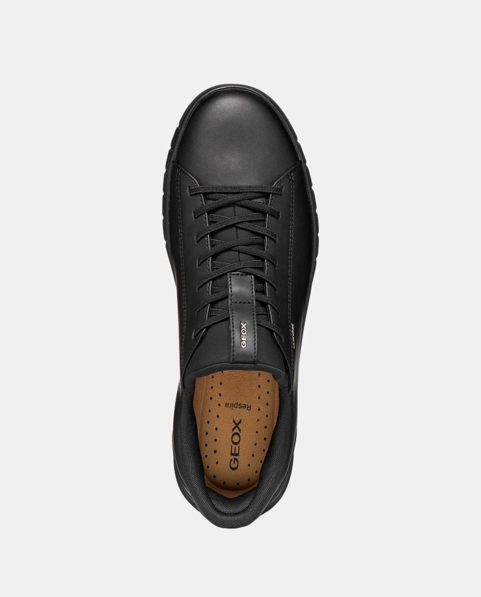 Zapatilla deportiva de caballero con calce fast-in - Geox - Negro Negro-2