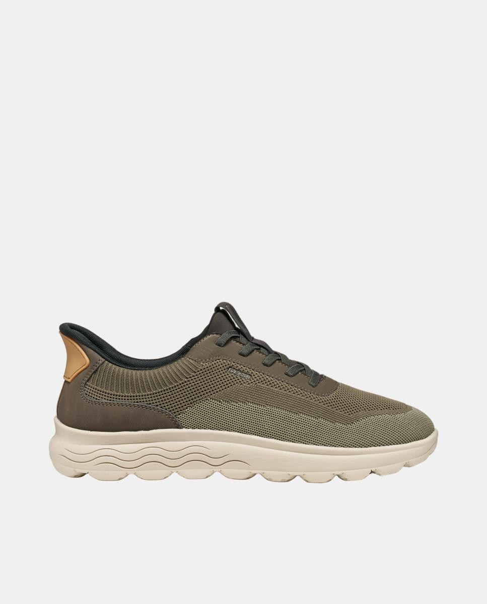 Imagen 0 de Zapatilla deportiva de caballero con suela amortiguada Verde militar