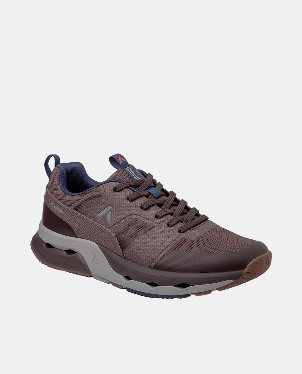 Sapatilhas de Running com Atacadores Castanho-escuro-2