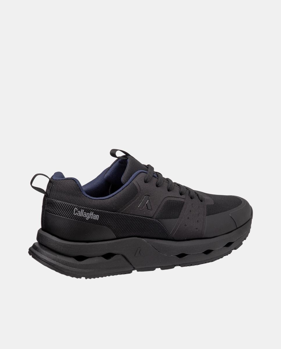 Deportivo running cordones - Callaghan - Negro Negro-3