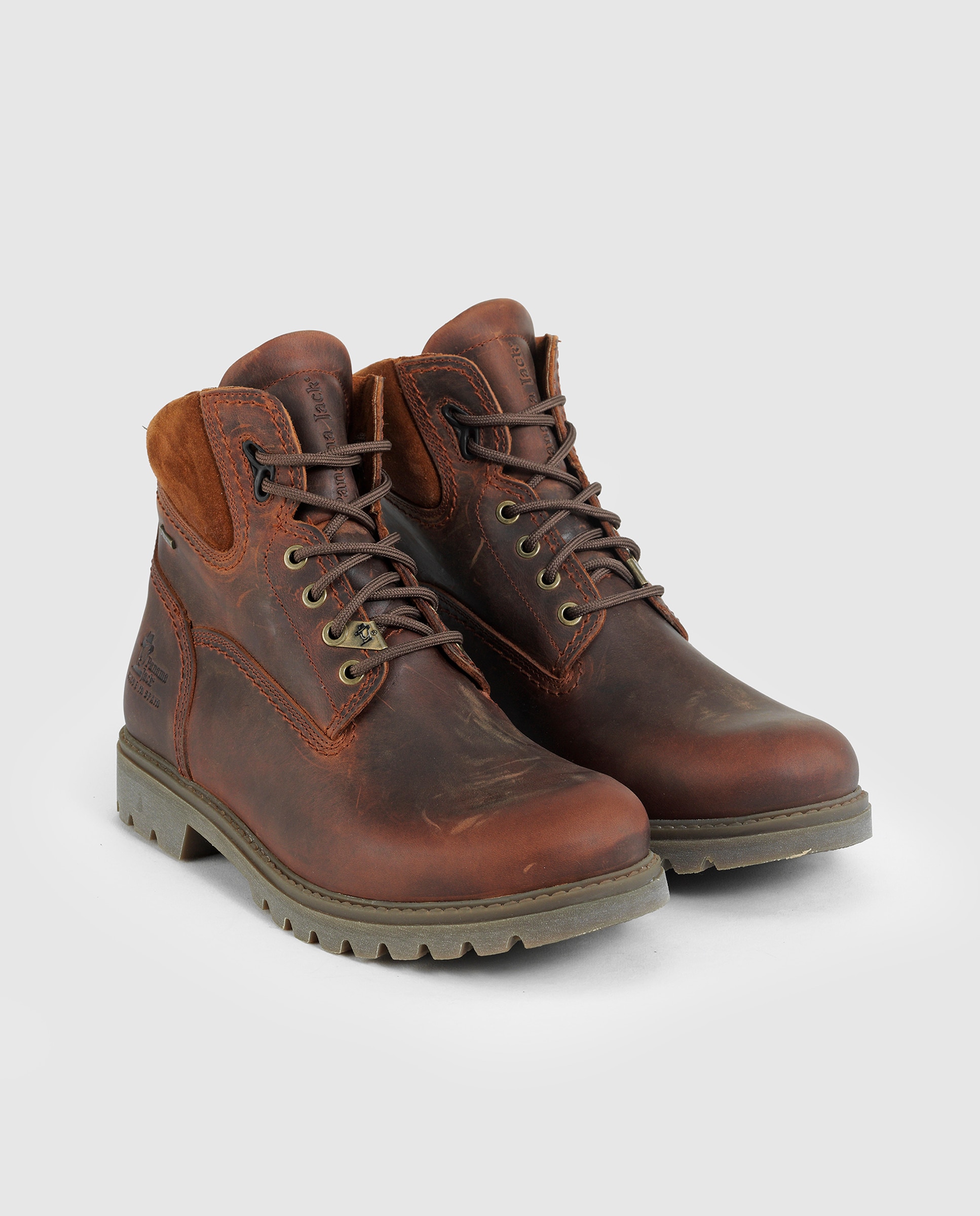 Botas de homem Panama Jack. Goretex® Castanho-4