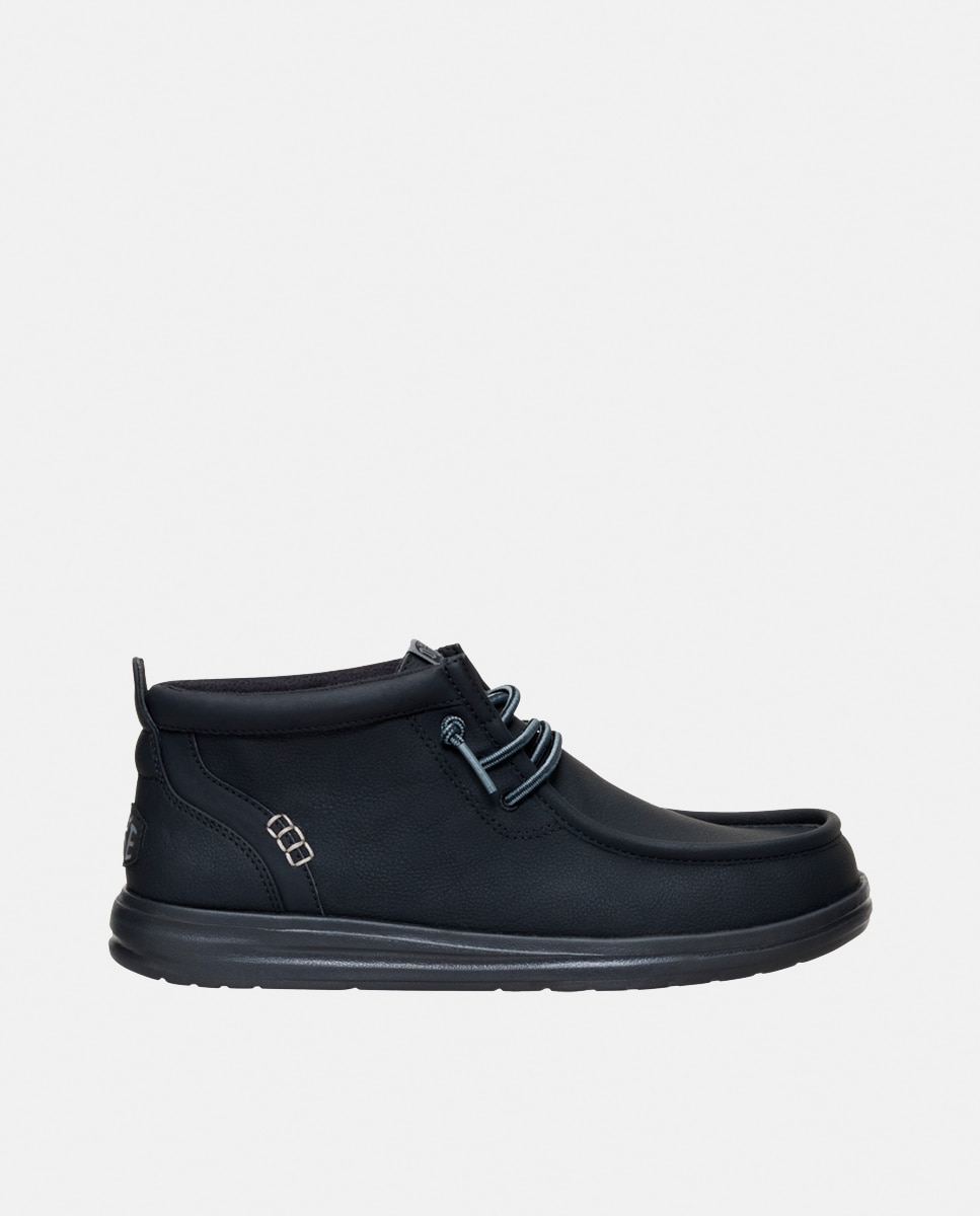 Botins de Atacadores Antiderrapantes Preto-1