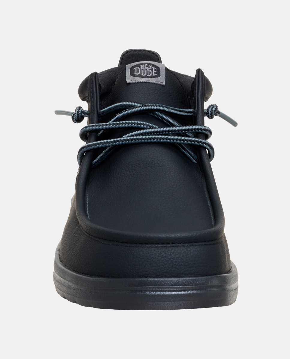 Botins de Atacadores Antiderrapantes Preto-4
