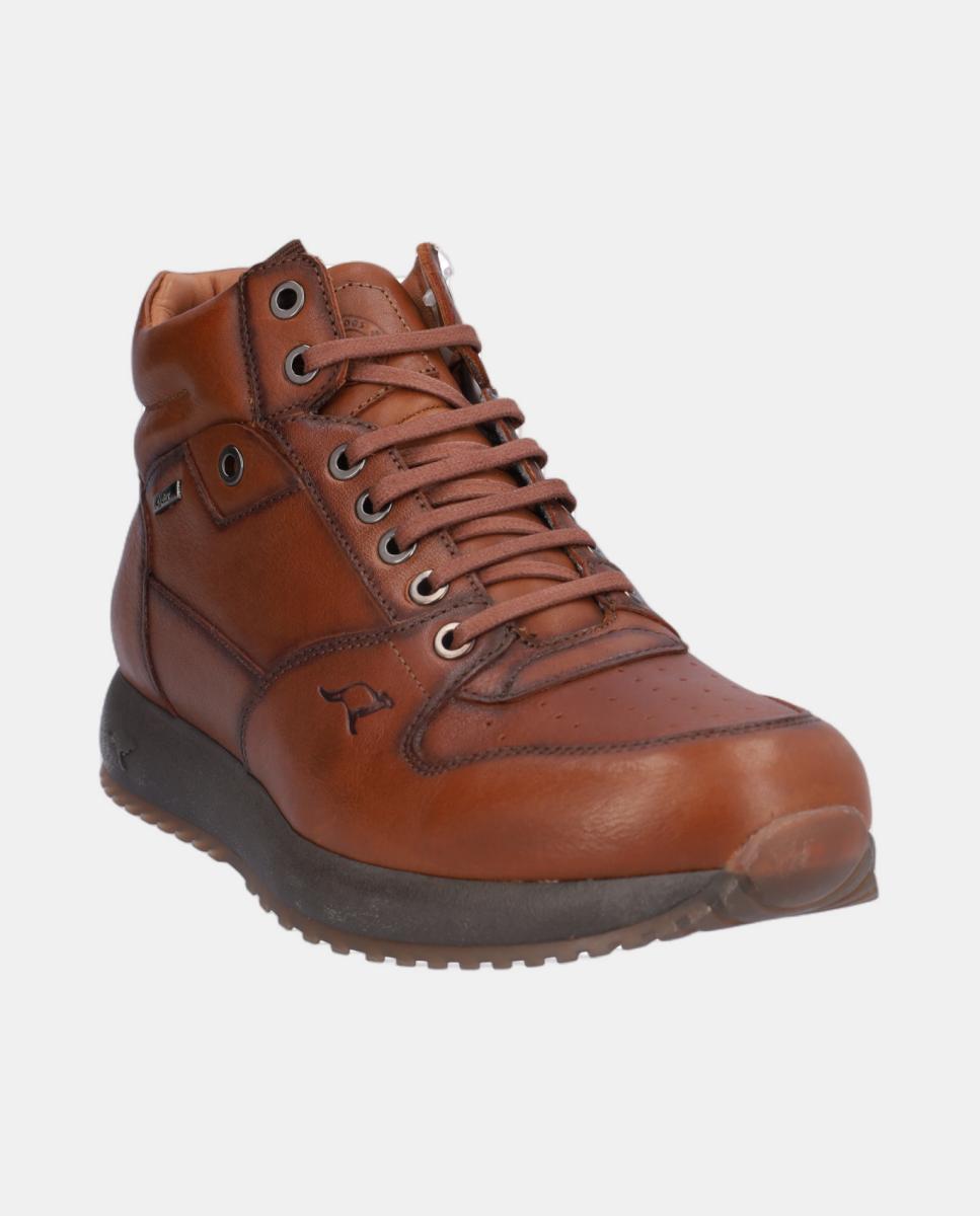 Botins em Pele com Xdry e Atacadores Couro-2
