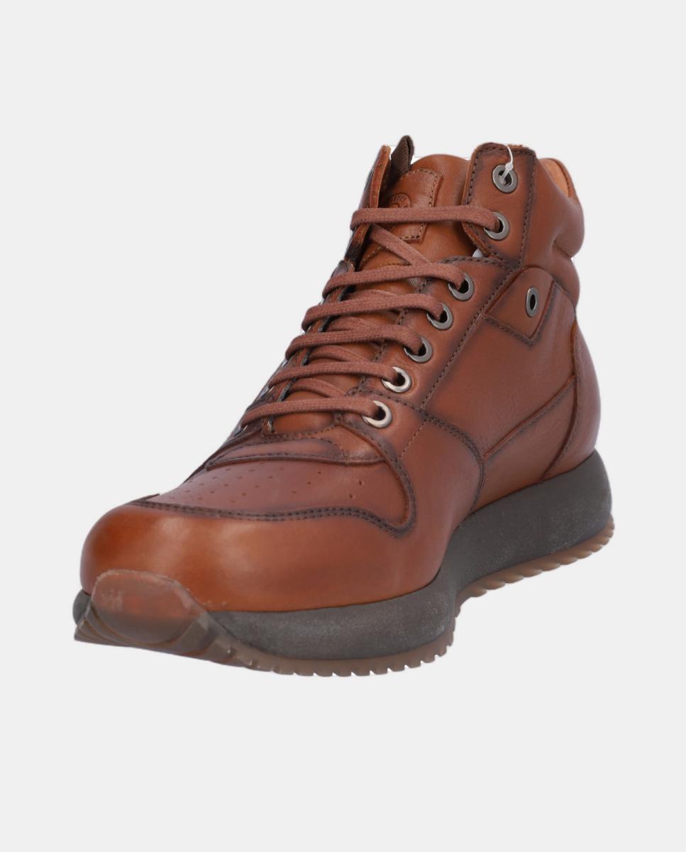 Botins em Pele com Xdry e Atacadores Couro-3