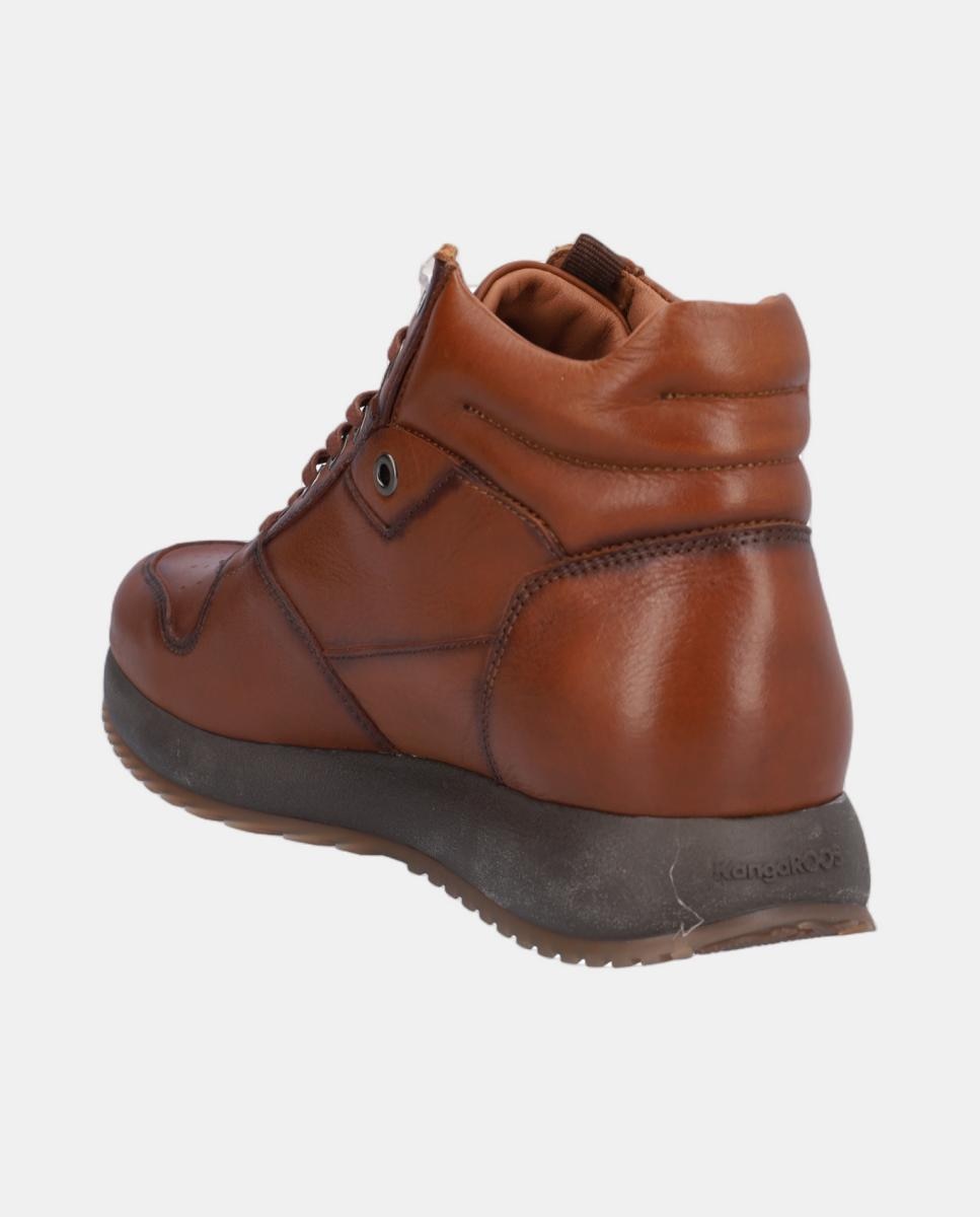 Botins em Pele com Xdry e Atacadores Couro-5