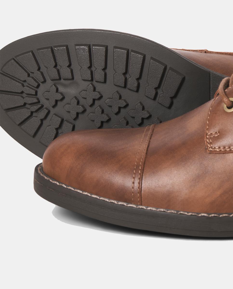 Botas de hombre estilo casual con cordones - Jack & Jones - Marrón Marrón-5