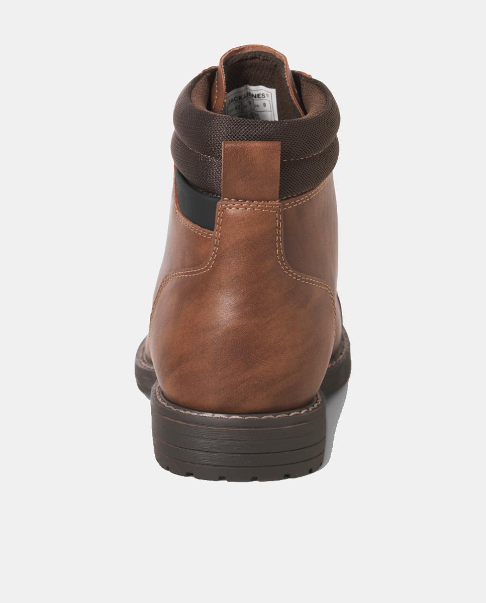 Botas de hombre estilo casual con cordones - Jack & Jones - Marrón Marrón-6
