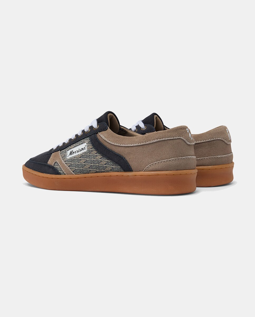 Sapatilhas Unissexo de Croute com Estampados Únicos Azul-2