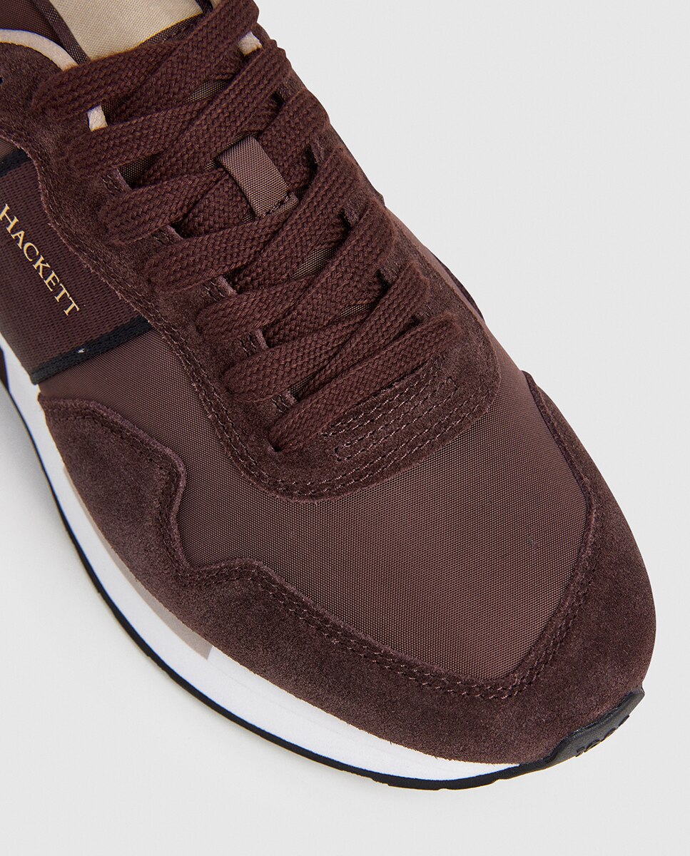 Sapatilhas Desportivas Kenston Heritage Estilo Running Castanho-escuro-5