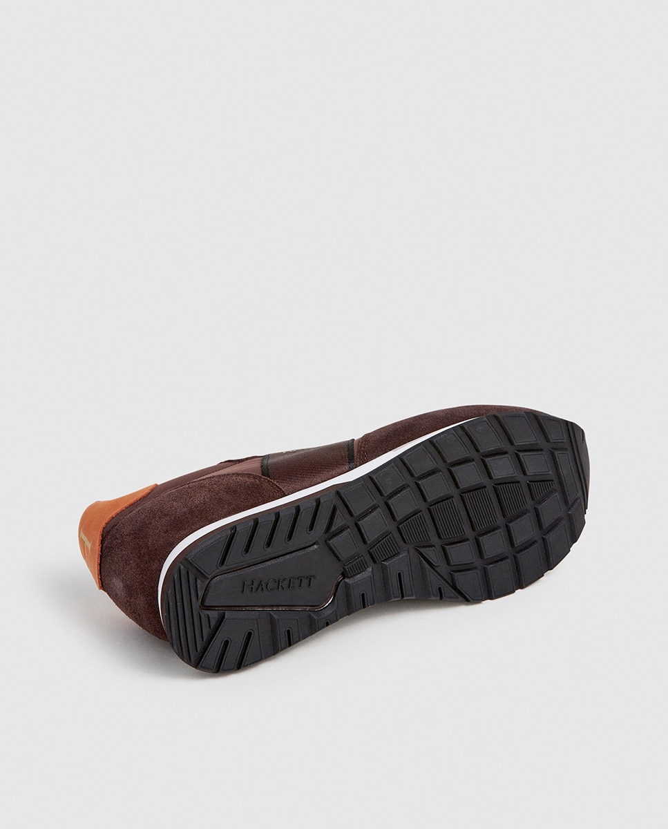 Sapatilhas Desportivas Kenston Heritage Estilo Running Castanho-escuro-6