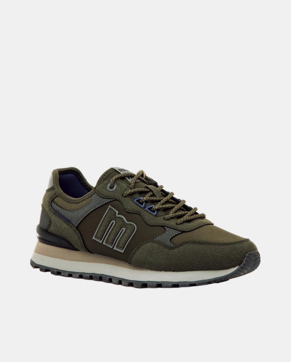 Zapatillas para hombre - Mustang - Verde militar Verde militar-2