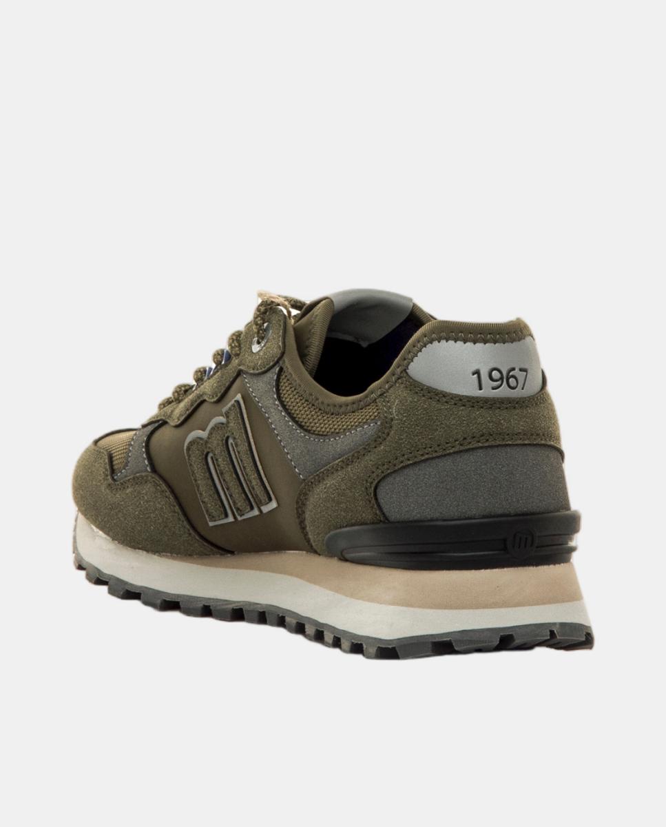 Zapatillas para hombre - Mustang - Verde militar Verde militar-4