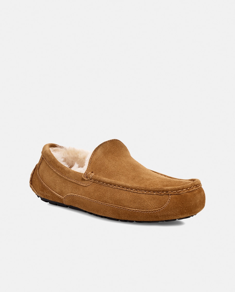 Mocassins de homem UGG castanhos Castanho-2