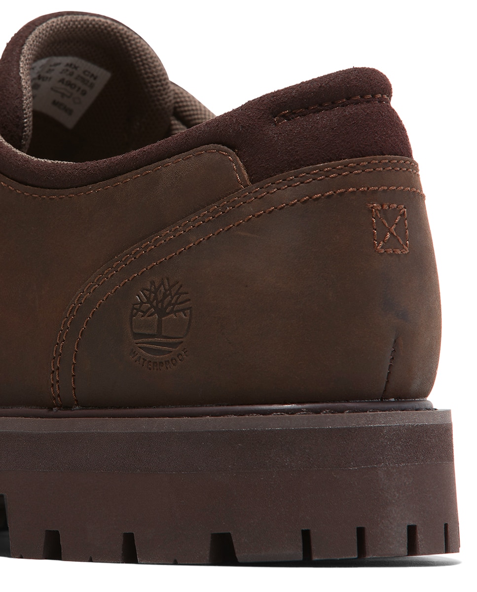 Sapatos Impermeáveis Britton Road Castanho-escuro-7