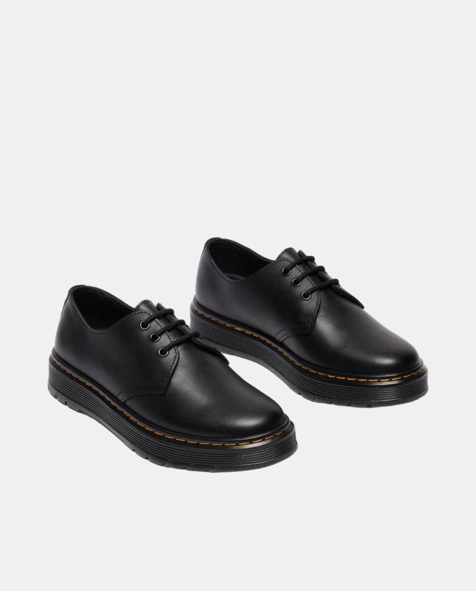 Sapatos Brookline em Pele Preto-2