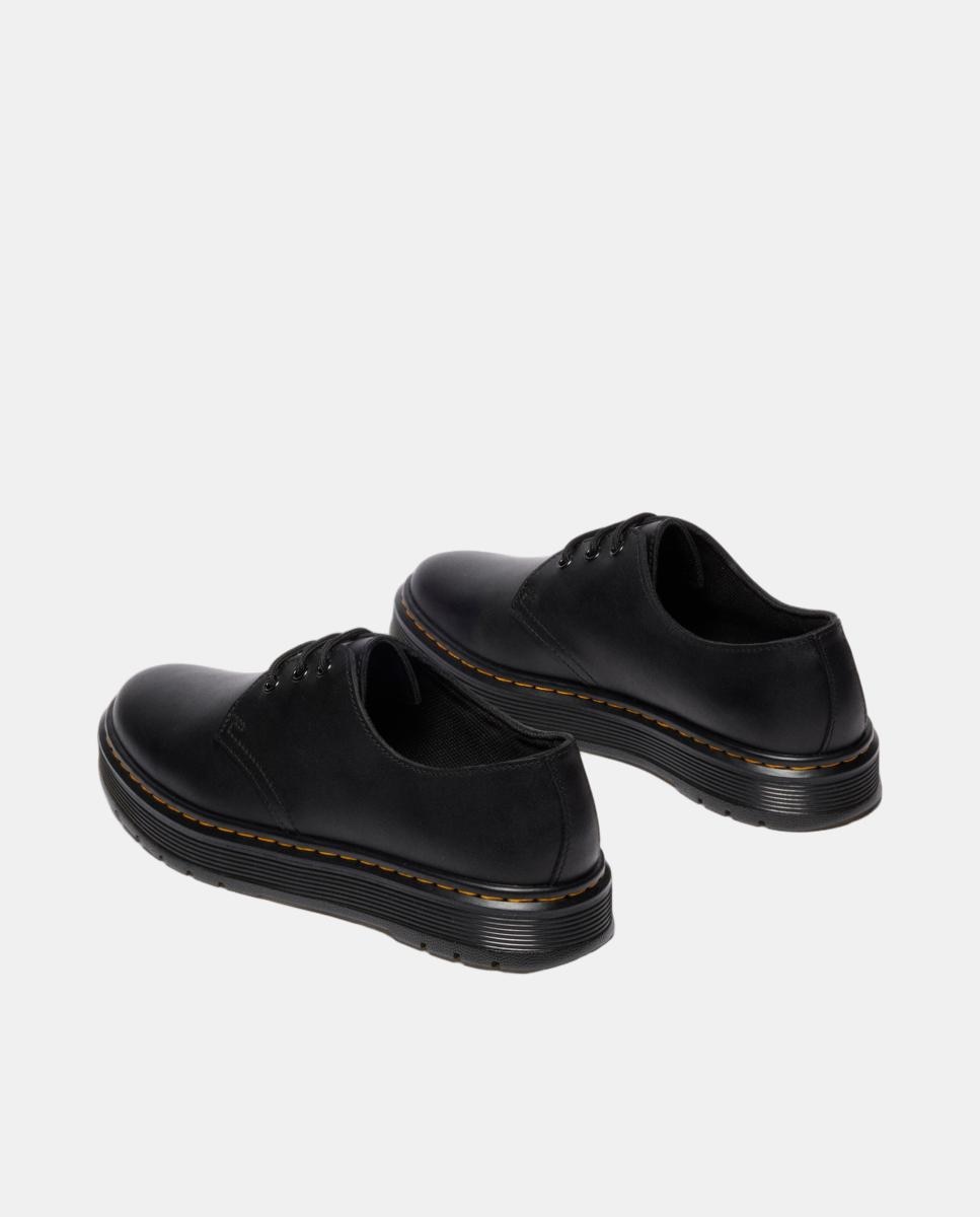 Sapatos Brookline em Pele Preto-3