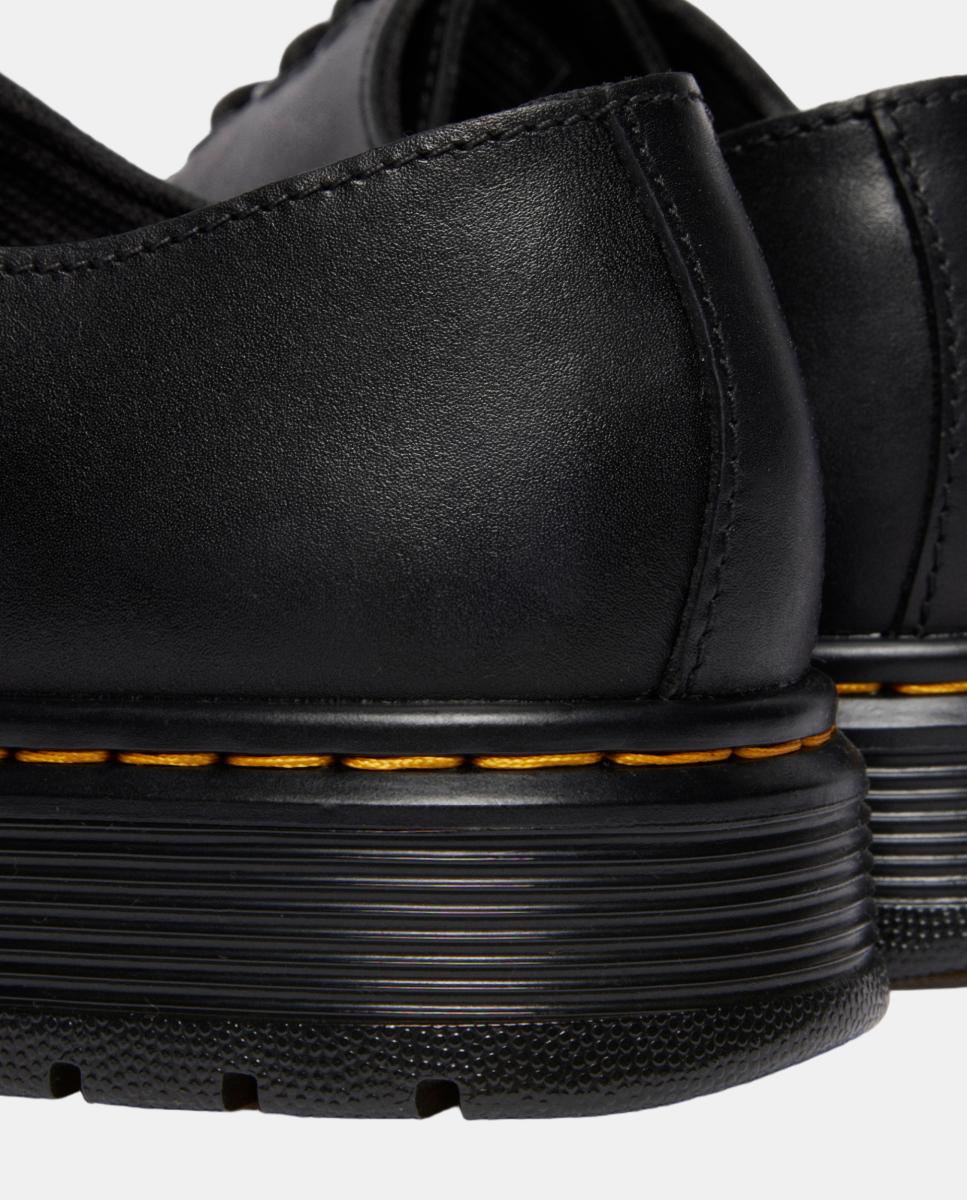 Sapatos Brookline em Pele Preto-4
