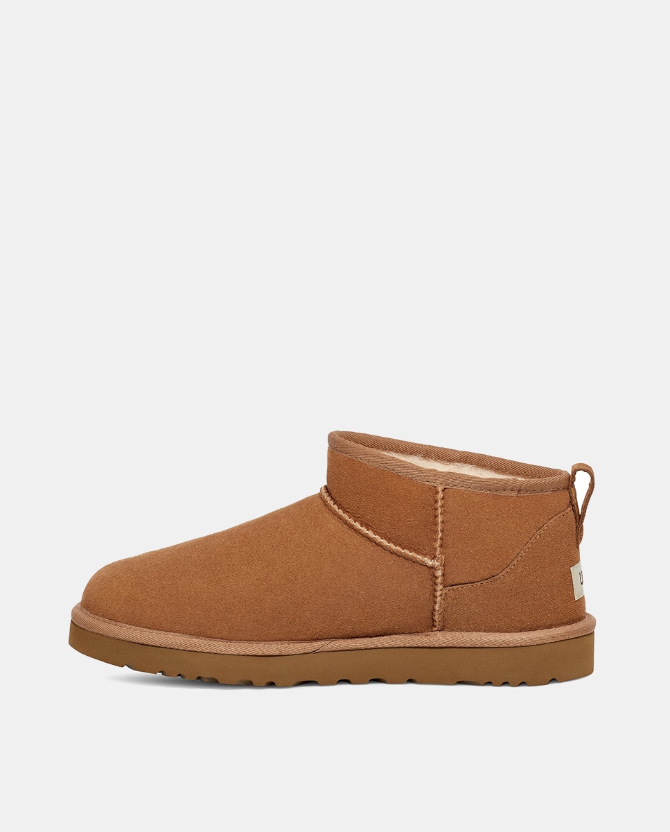 Botins Classic Ultra Mini Castanho-3