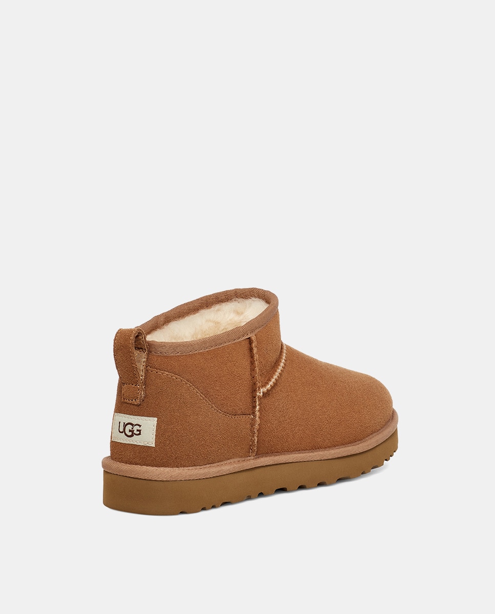 Botins Classic Ultra Mini Castanho-4